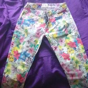 Aeropostale Floral Jeggings